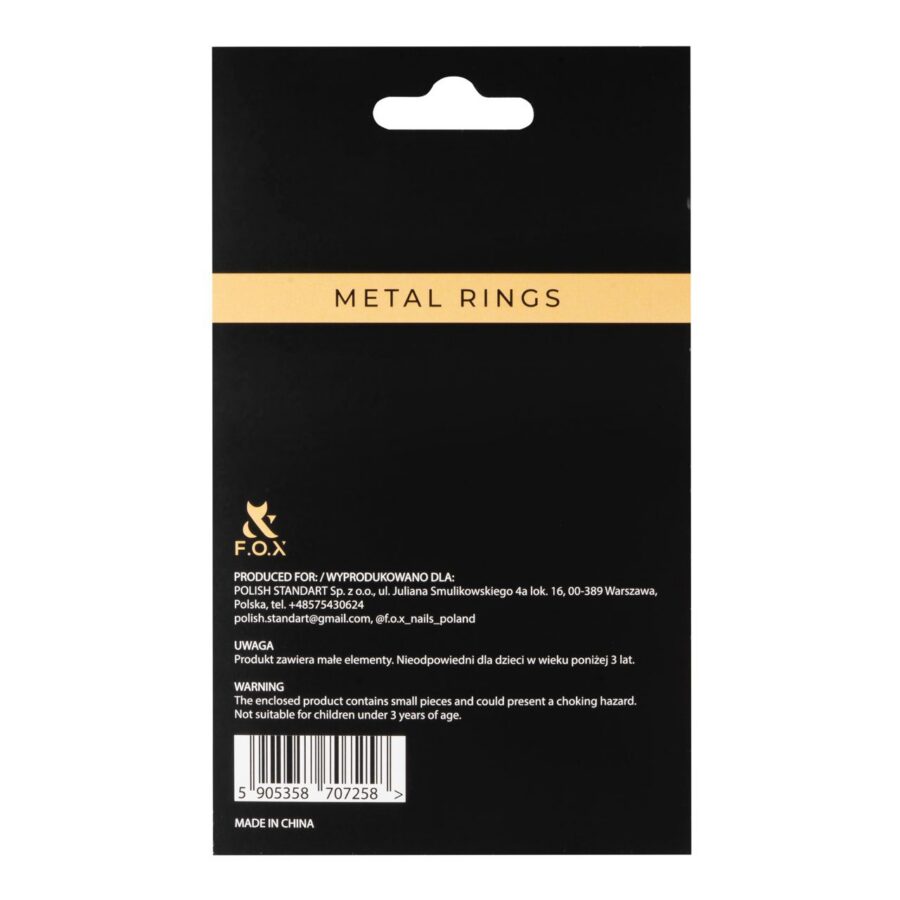 F.O.X Metal Ring — krúžok na vzorkovníky