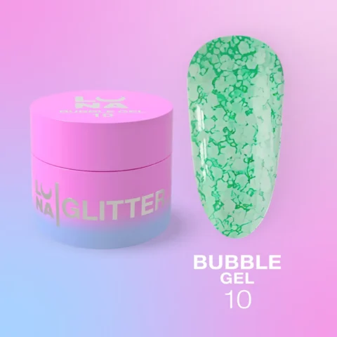 Glitre na nechty Bubble Gel — №10