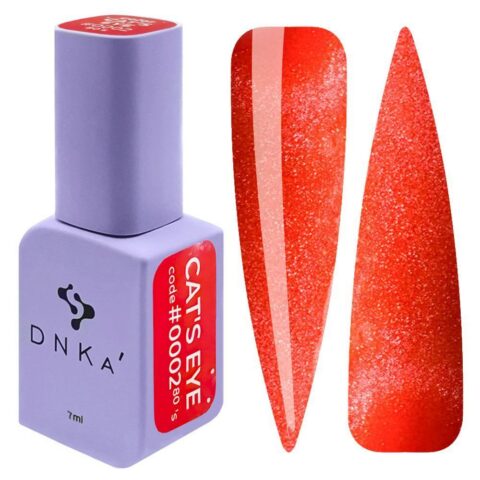 DNKa’ Magnetický gél lak Cat Eye — 80's — #0002