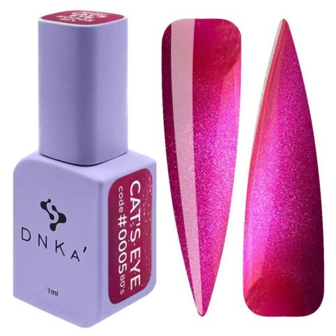 DNKa’ Magnetický gél lak Cat Eye — 80's — #0005