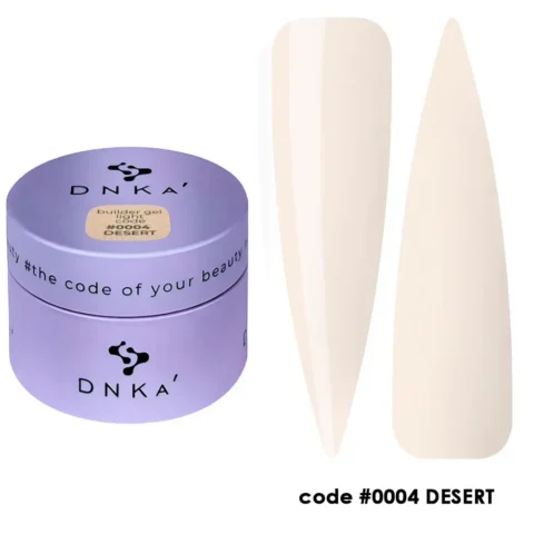 DNKa’ Stavebný gél Builder Gel Light — #0004 — Desert