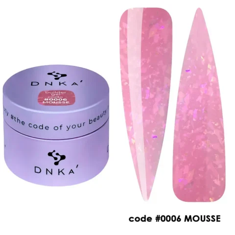 DNKa’ Stavebný gél Builder Gel Mousse — #0006