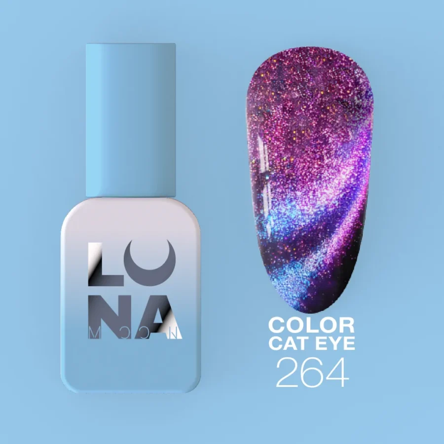 Gél lak Color Cat Eye — №264