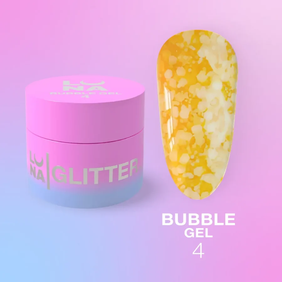 Glitre na nechty Bubble Gel — №4