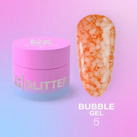 Glitre na nechty Bubble Gel — №5