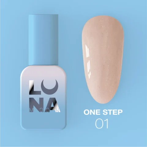 Jednofázový gél lak na pedikúru One Step — №1