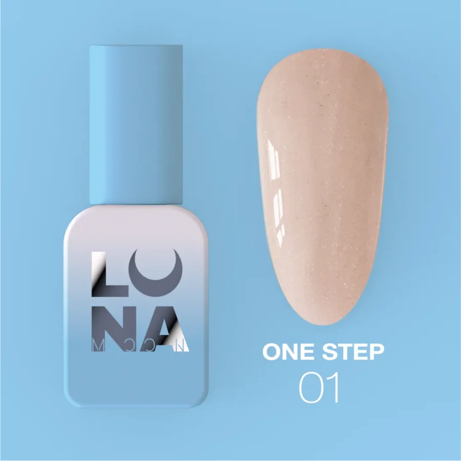 Jednofázový gél lak na pedikúru One Step — №1