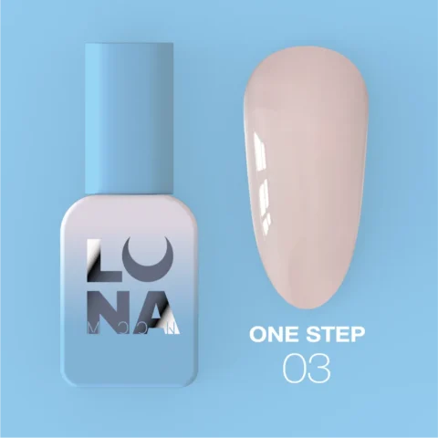 Jednofázový gél lak na pedikúru One Step — №3