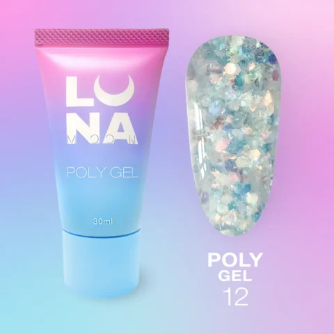 Polygél na predĺženie Poly Gel — №12