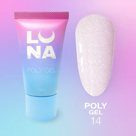 Polygél na predĺženie Poly Gel — №14