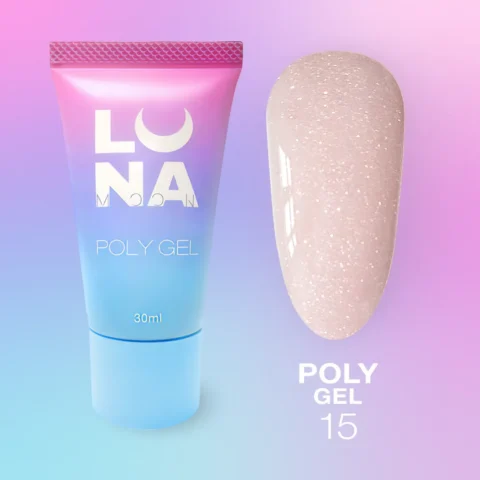 Polygél na predĺženie Poly Gel — №15