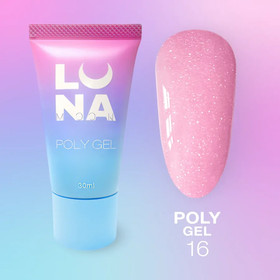 Polygél na predĺženie Poly Gel — №16