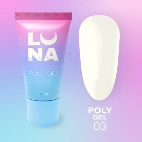 Polygél na predĺženie Poly Gel — №3