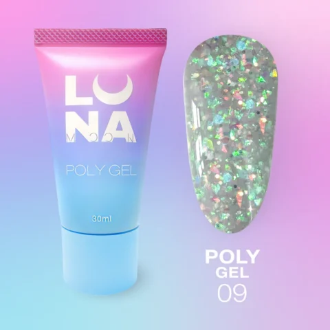Polygél na predĺženie Poly Gel — №9
