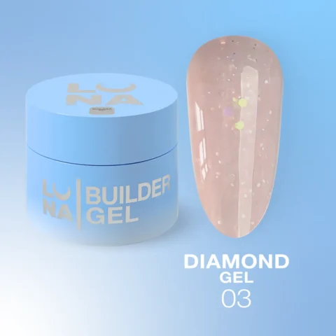 Gél na predĺženie Diamond Gel — №3