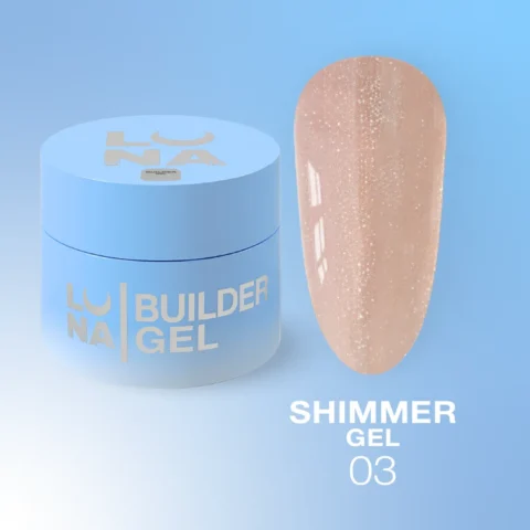 Gél na predĺženie Shimmer Gel — №3