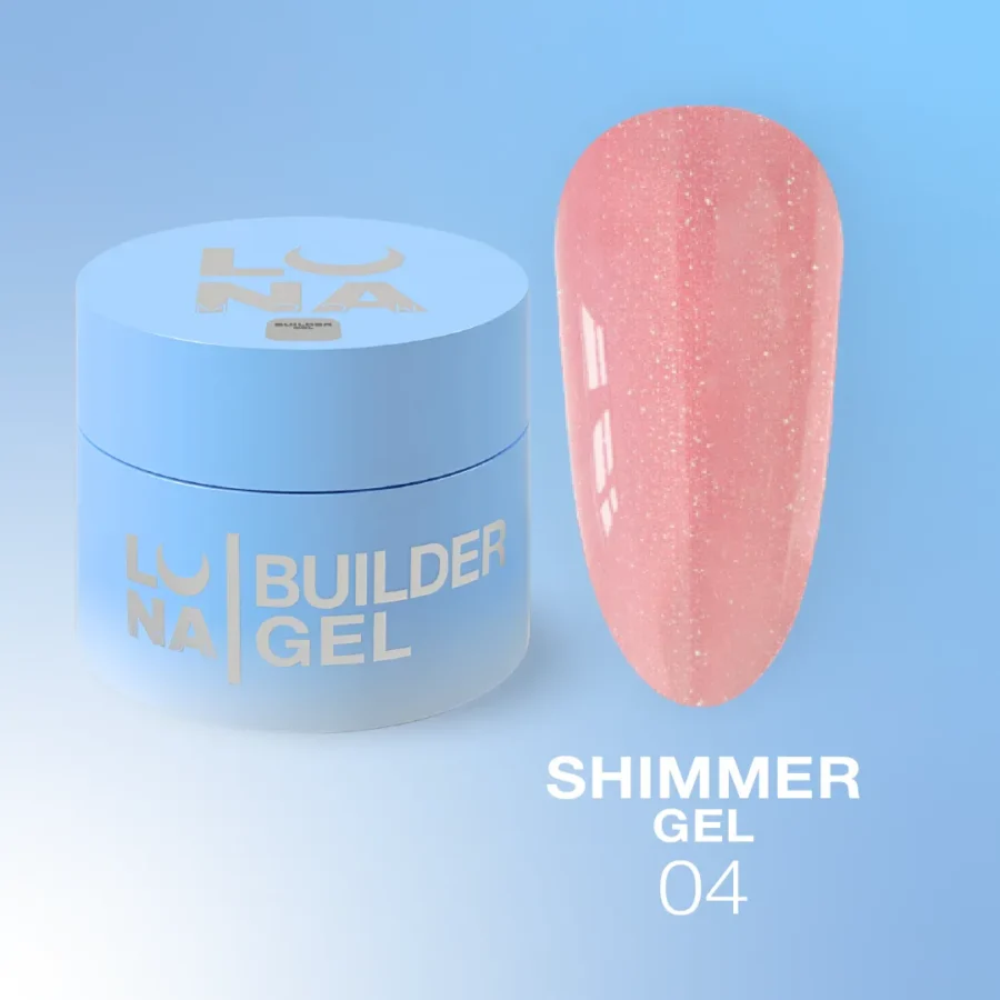 Gél na predĺženie Shimmer Gel — №4