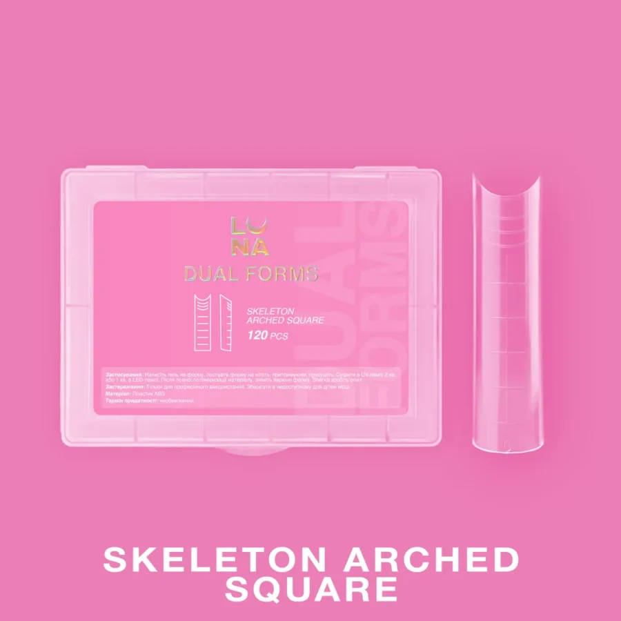 Horné formy na predĺženie — Skeleton Arched Square