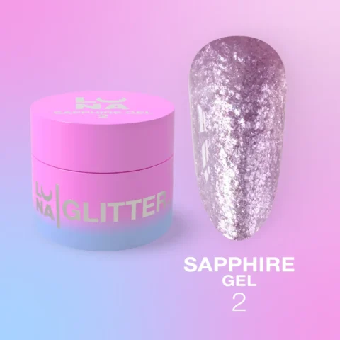 Glitre na nechty Sapphire Gel — №2