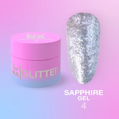 Glitre na nechty Sapphire Gel — №4